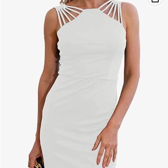 2XL Grace Karin Bodycon strappy top bachelorette, wedding, bridal party dress - Picture 6 of 9